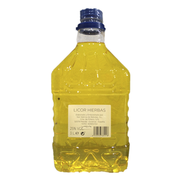 GARRAFA TIRILLA LICOR HIERBAS